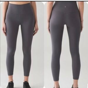 Lululemon Align 25” Dark Carbon Size 4